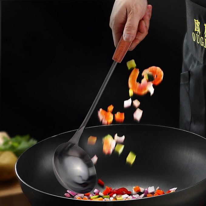 Stainless Steel Wok Utensil - Image 5