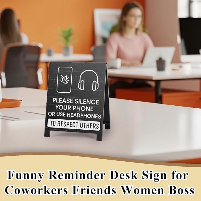 Funny Home Office Reminder Decor Caution Desk Signs Team Gifts - Image 6