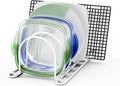 JAQ Pot Lid Rack Organizer, 10.5" Kitchenware Dividers Holder by JAQ-BuyNow
