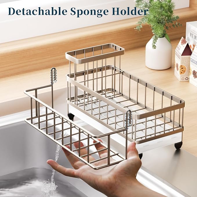 Consumest Sponge Holder for Kitchen Sink - Image 4