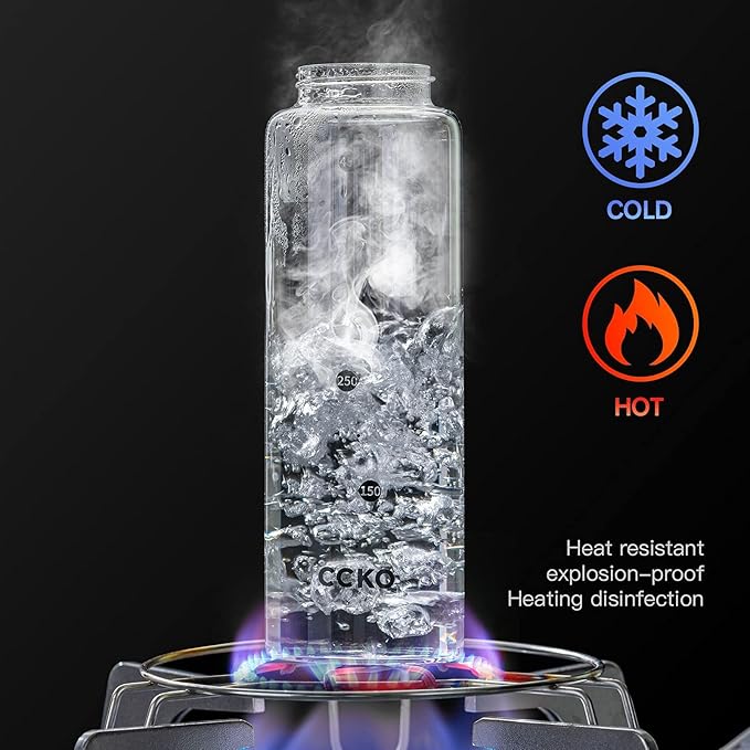 CCKO Glass Olive Oil Dispenser Bottle - Image 3