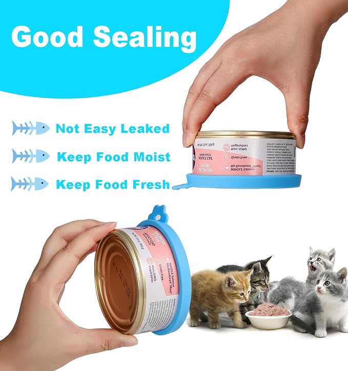 COMTIM Cat Food Can Covers Lids - Image 5