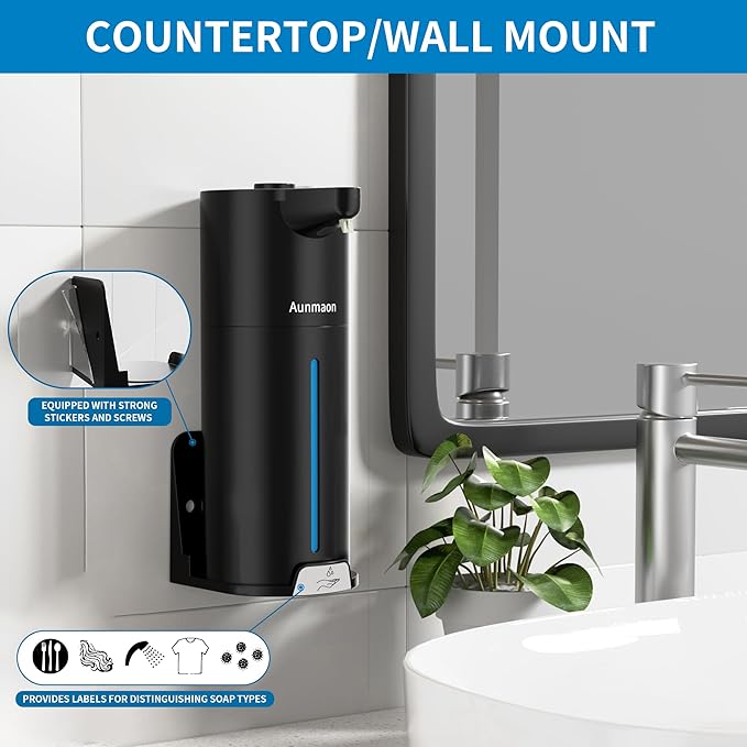 Aunmaon Automatic Soap Dispenser Touchless, Hands-Free, Long Battery Life - Image 5