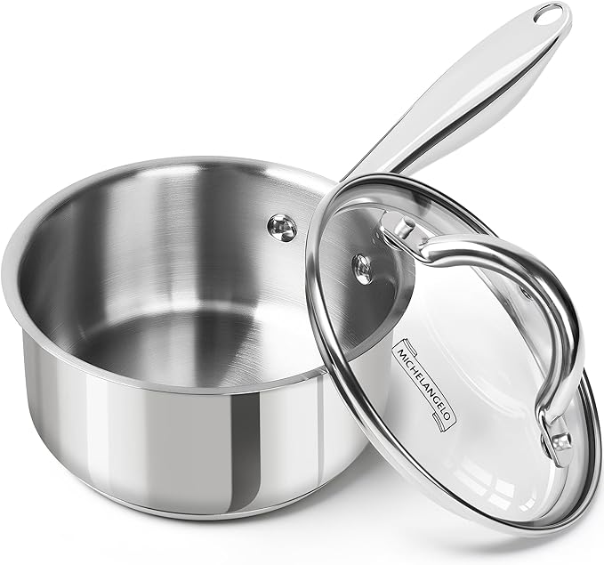 MICHELANGELO 1.5 QT Saucepan by Michelangelo