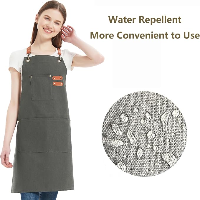 AFUN Chef Aprons for Women Men - Image 3