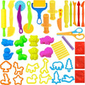 Playdough Tools Set, Creative Play Dough Accessories by AWNOGKUEToys