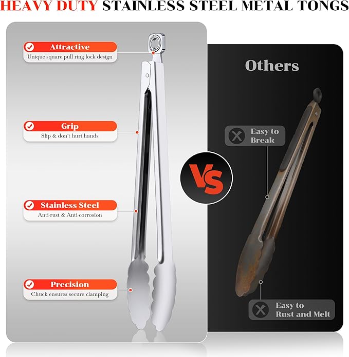 Kitchen Tongs for Cooking - Image 5