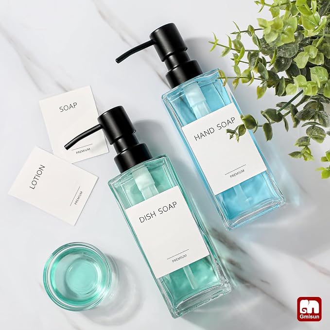 GMISUN Glass Soap Dispenser - Image 6