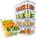 NutriChef 10-Piece Glass Food Containers by NutriChef%E2%84%A2Kitchen
