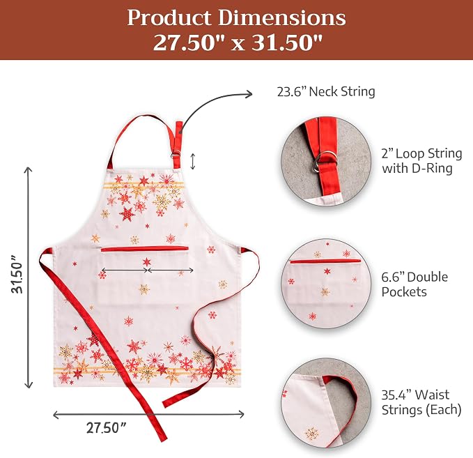 Maison d' Hermine 100% Cotton Apron - Image 7