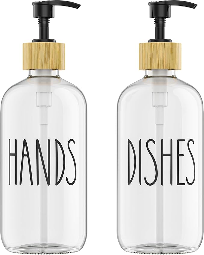 Cisily Dish Soap Dispenser Set by CISILYHOMELIFE