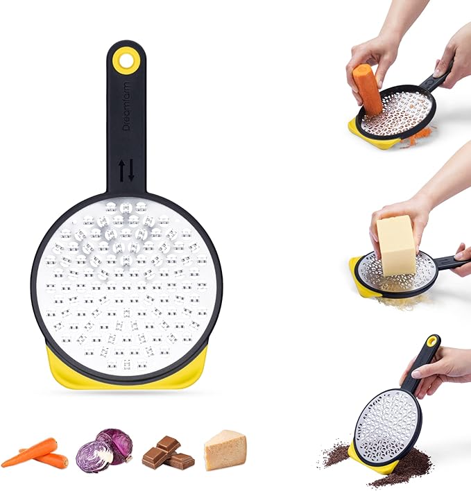 Dreamfarm Ograte Two-Sided Medium Food & Vegetable Speed-Grater - 3mm Medium - Image 3