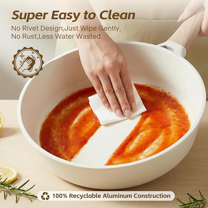 Ceramic Nonstick Frying Pan - Image 3