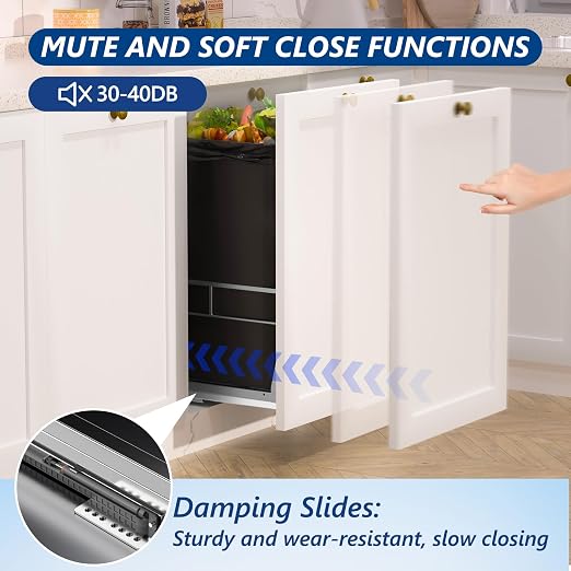 Insputer Pull Out Trash Can Under Cabinet - Image 7