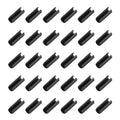 MECCANIXITY 120Pcs Slotted Split Roll Pins 2/25 Inch Dia. 6/25 Inch Length by MECCANIXITY