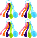 Frienda 20 Pieces Colorful Plastic Measuring Cup Spoons by Frienda