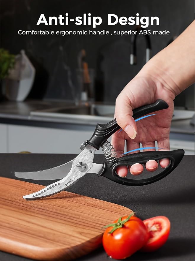 Poultry Shears, Heavy Duty Kitchen Shears - Image 4