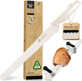 CoquusAid Upgrade Bread Knife for Homemade Bread, World‘s 1st Double Serrated by CoquusAid