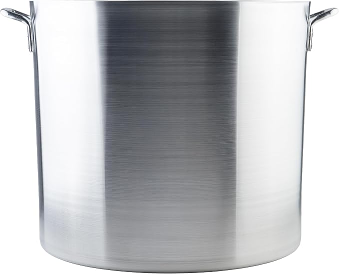 Winco Heavy-Duty Aluminum Stock Pot, 100 Quart - Image 2