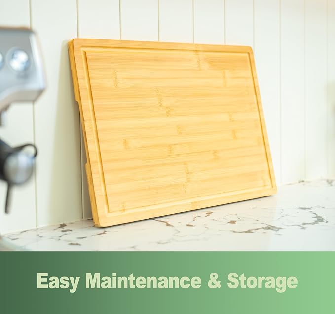 Allsum 36x24" Bamboo Cutting Board - Image 6