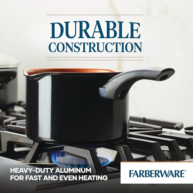 Farberware Glide Nonstick Sauce Pan/Saucepan - Image 3