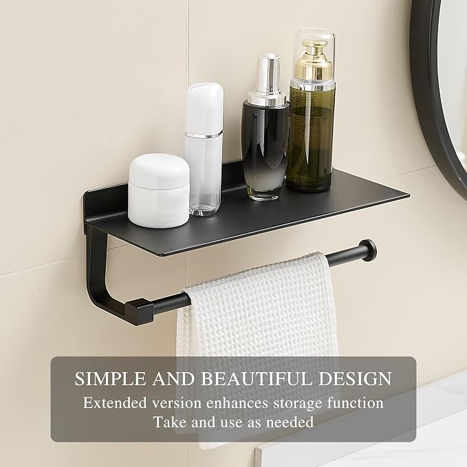 Hand Towel Holder for Bathroom -Paper Towel Holder Wall Mount - Image 7