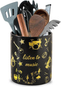 7" Music Utensil Holder, Large Kitchen Utensil Holder Organizer by Howise