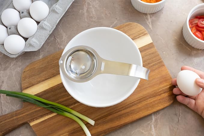 Fox Run Stainless Steel Egg Yolk Separator - Image 4