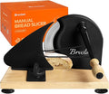 Brvclon Manual Bread Slicer Adjustable Thickness, Hand Crank Bread Slicer by Makeyourlifeeasier