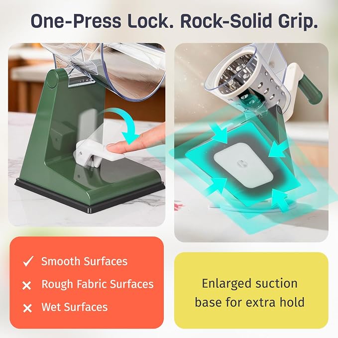 Upgraded Rotary Cheese Grater - Image 6