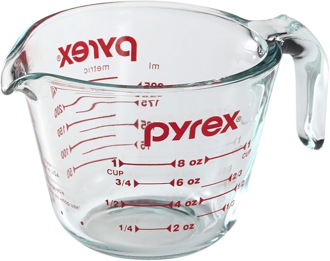 Pyrex Prepware 2-Piece Glass Measuring Set, 1 and 2-Cup, 2 Pack - Image 2