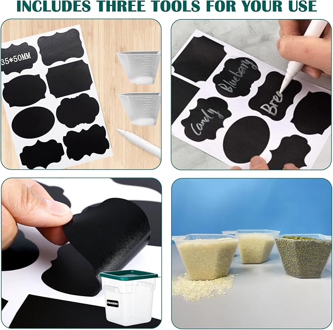 4 Pack 2QT & 4QT Food Storage Containers - Image 7