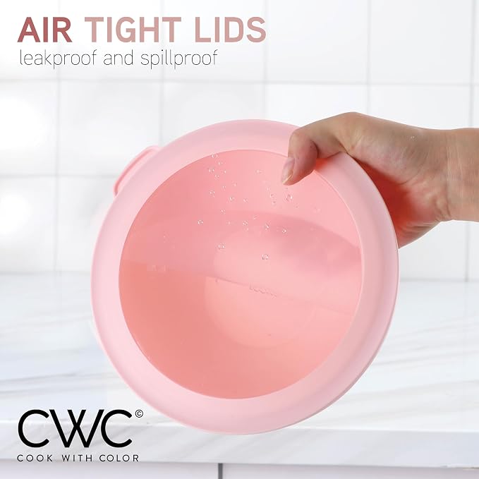 COOK WITH COLOR Mixing Bowls with Lids - Image 4