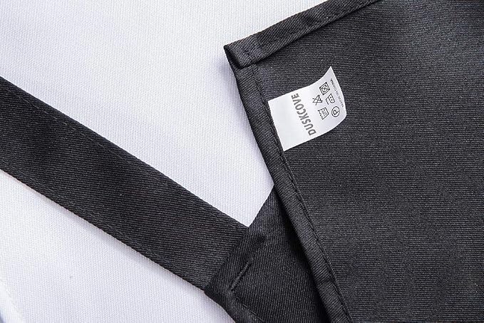 DUSKCOVE 12 Pack Plain Bib Aprons - Image 7