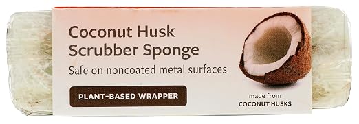 Cleana Colada Heavy Duty Coconut Scrubber Sponges 2ct, 2 CT - Image 6
