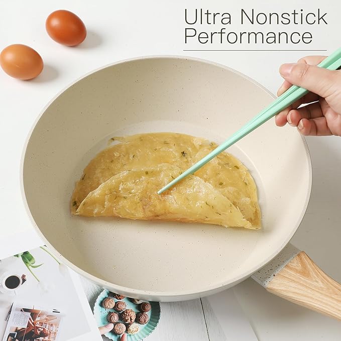 16PCS Pots and Pans Set Non Stick Cookware Set Nonstick - Image 4