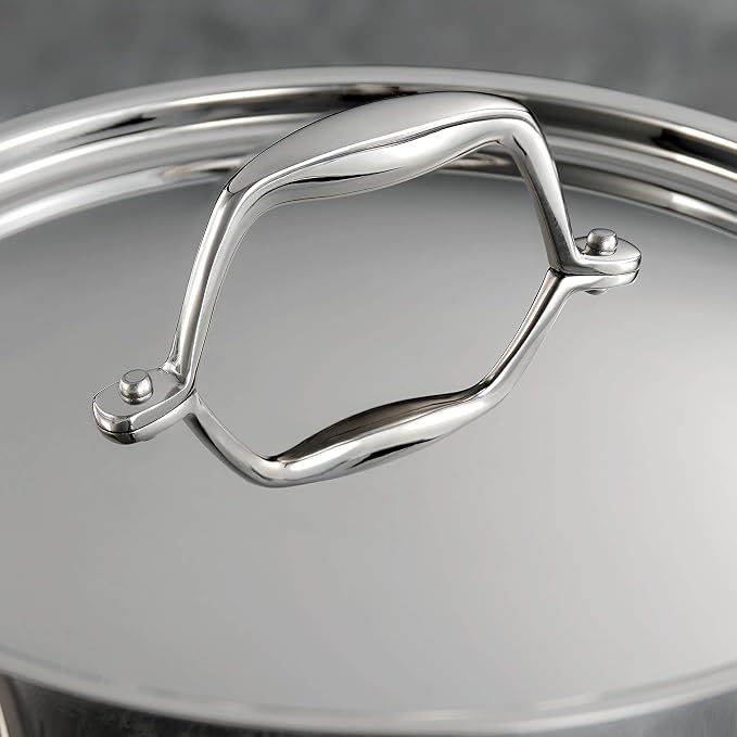 Tramontina Signature Tri-Ply Clad Stainless Steel 8-Quart Stock Pot - Image 5