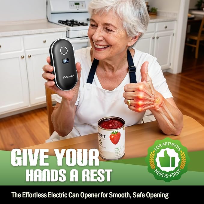 Rechargeable Electric Can Opener, Automatic One Touch Hands Free, Smooth Edge - Image 6