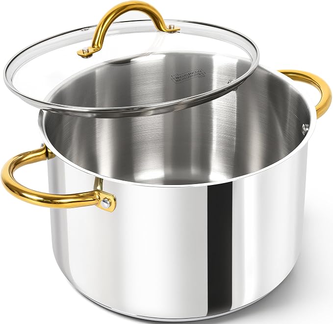 MICHELANGELO Stainless Steel Stock Pots by Michelangelo