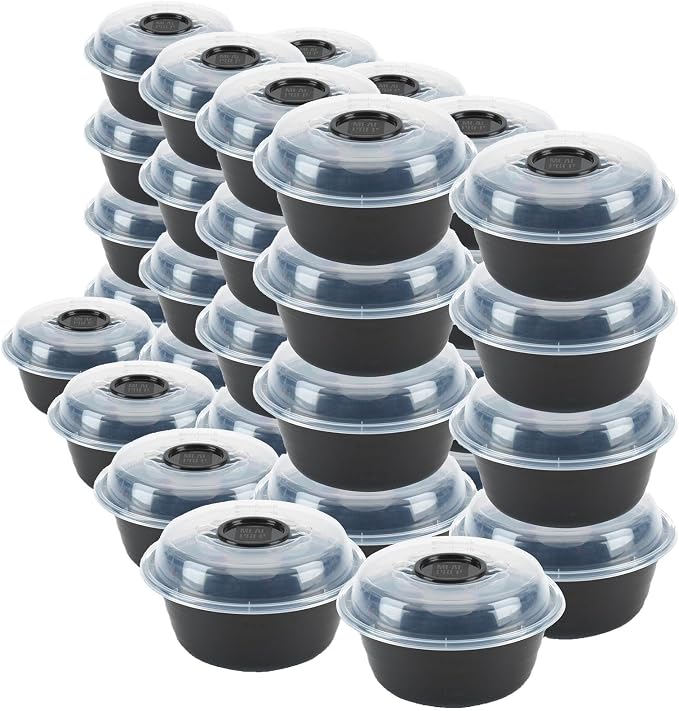 GoodCook 4-Cup Meal Prep Bowls Set by GoodCook