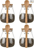 Airtight glass jar storage container by DNIENKGE