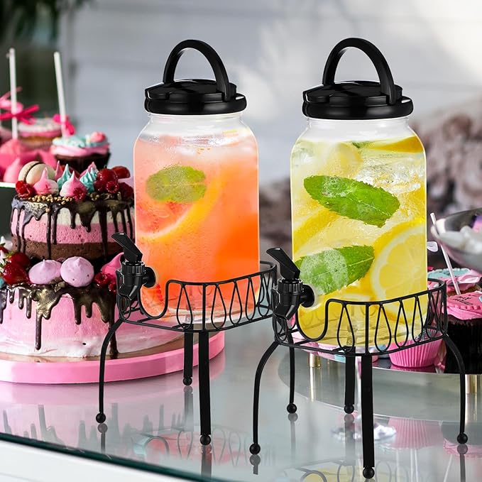 Tanlade 2 Pcs Plastic Drink Dispenser - Image 5