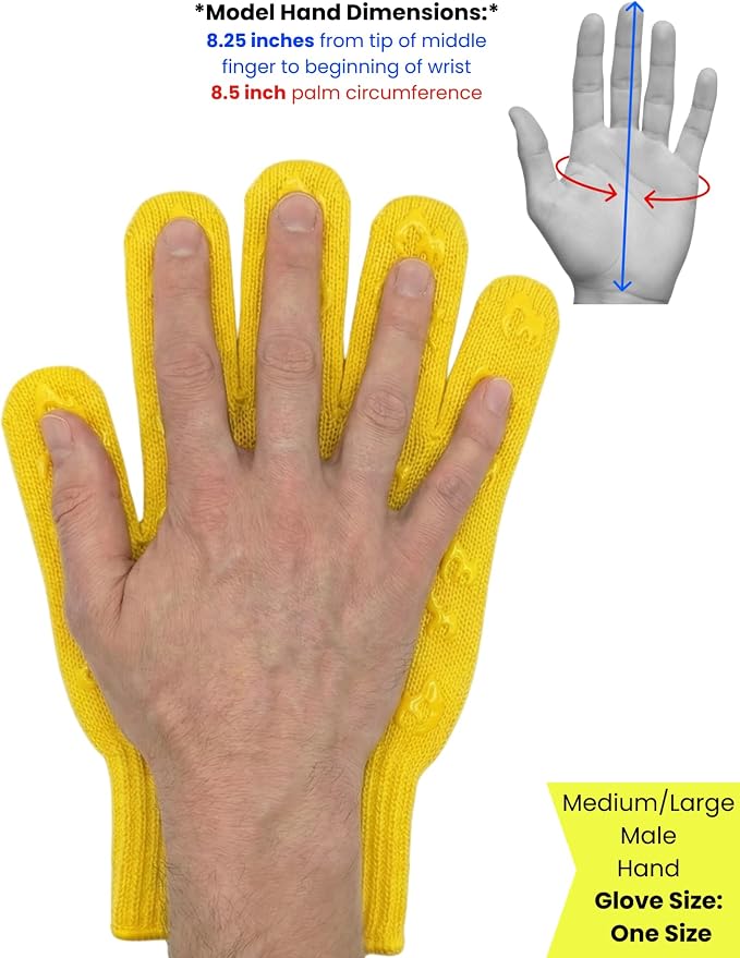 Grill Armor Oven Gloves with Fingers – 932°F Heat, Fire & Cut Resistant Mitts - Image 6