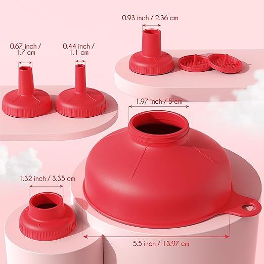 Pisol Wide Mouth Versatile Funnel, Canning Funnels - Image 7