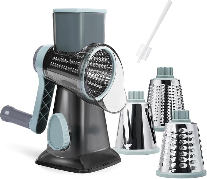 Cheese Grater Hand Crank, Manual Cheese Shredder by REDPANT