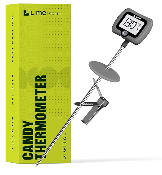 Digital Candy Thermometer with Pot Clip, Instant Read Kitchen Thermometer by Craft911byLIME