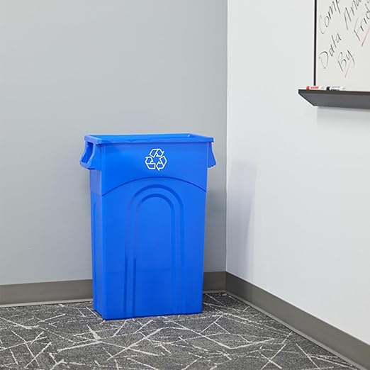 United Solutions Highboy Recycling Container, 23 Gallon, Space Saving Slim - Image 4