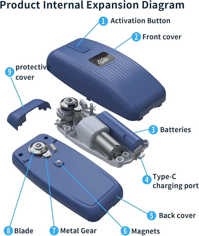 Electric Can Opener – USB Rechargeable - Image 2
