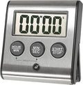 Elegant Digital Kitchen Timer, Stainless Steel Model eT-78, Displays 0-99 Min. by eTradewinds