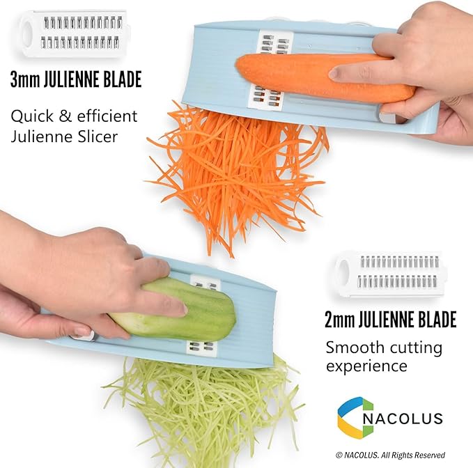 NACOLUS Handheld Mandoline Slicer - Image 4